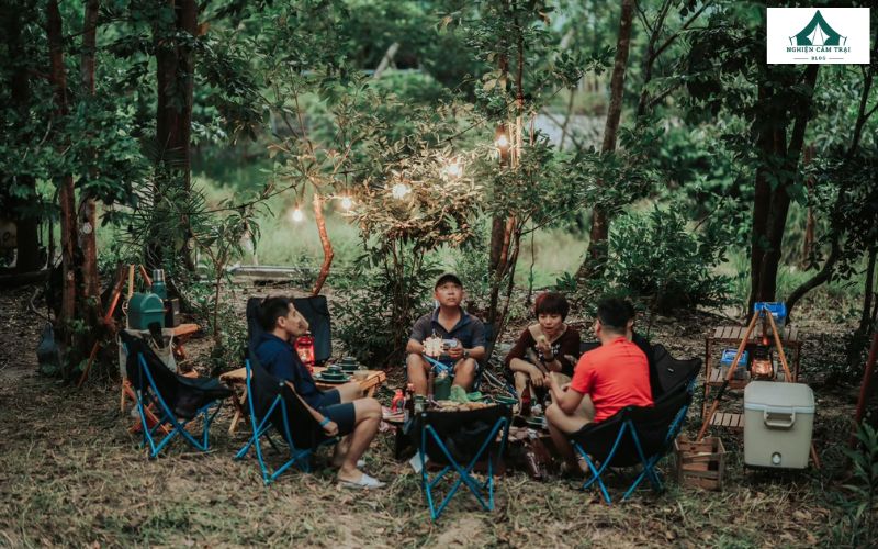 Camping GEA Quy Nhơn: Khu camping cực chill tại Bình Định 8 Đốt lửa trại, BBQ giữa rừng là trải nghiệm khó quên