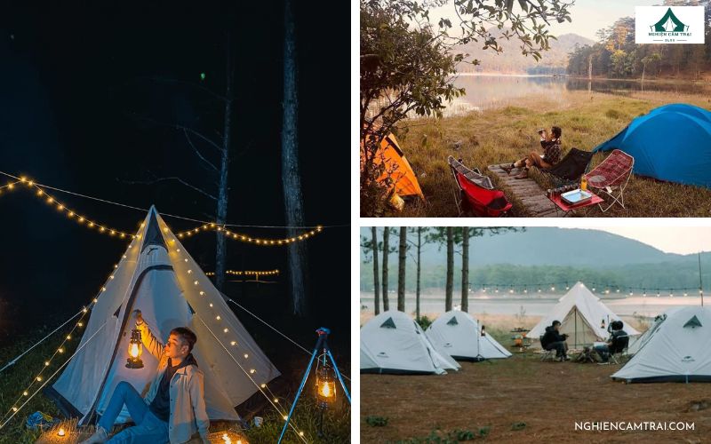 Camping Hồ Tuyền Lâm - Điểm cắm trại lý tưởng cho giới trẻ 13 Cắm trại và tổ chức picnic bên Hồ Tuyền Lâm