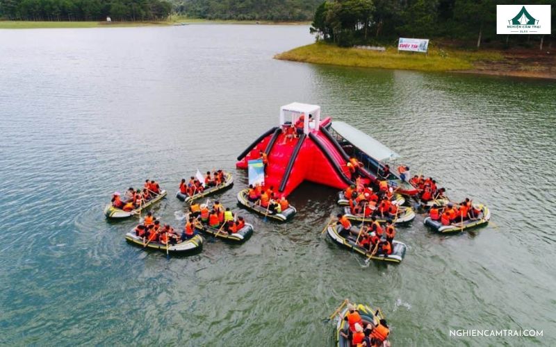 Camping Hồ Tuyền Lâm - Điểm cắm trại lý tưởng cho giới trẻ 14 Tổ chức team building và sự kiện ngoài trời thú vị