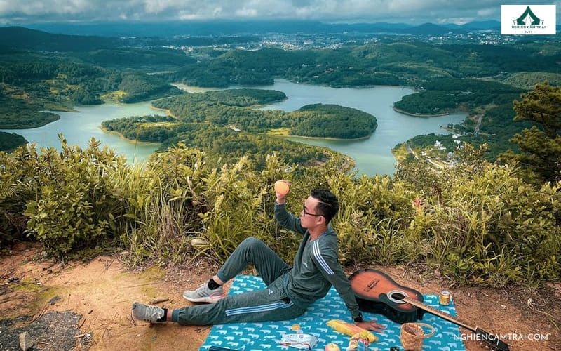 Camping Hồ Tuyền Lâm - Điểm cắm trại lý tưởng cho giới trẻ 18 Trekking đỉnh Pinhatt đầy thử thách hấp dẫn