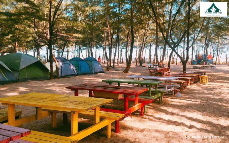 Top 5 địa điểm cắm trại ở Hồ Tràm lý tưởng cho kỳ nghỉ cuối tuần 8 Zenna Pool Camp – Khu cắm trại rừng dương gần biển Long Hải