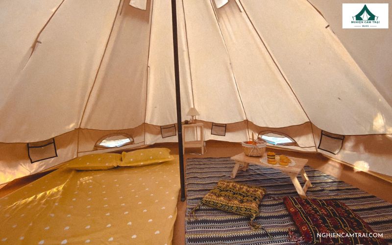 Review Khoai Camping Garden Cần Giờ - Khu cắm trại cực chill 10 Ngủ trong lều – ngắm sao – nghe sóng biển