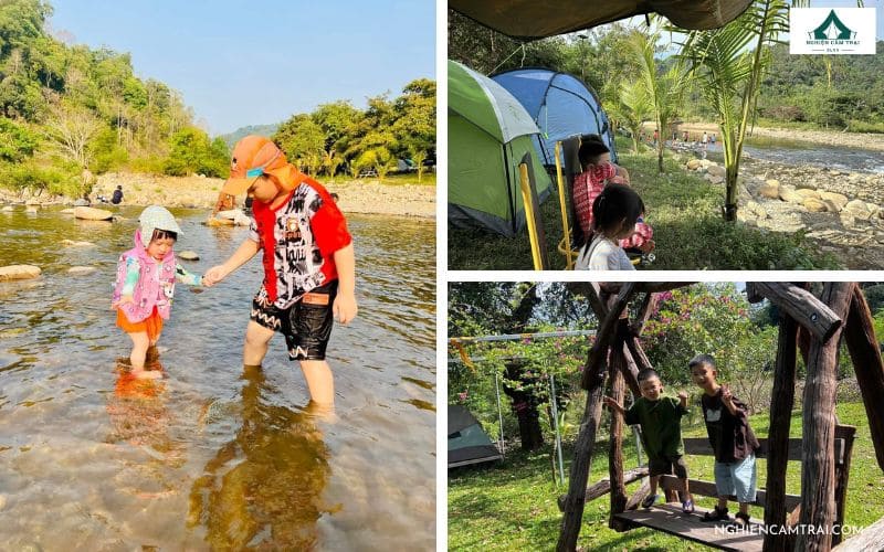 La Ngâu Camping - Khu cắm trại dã ngoại lý tưởng ở Bình Thuận 17 Trẻ nhỏ có thể vui chơi với nhiều hoạt động hấp dẫn