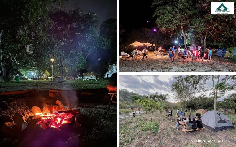 La Ngâu Camping - Khu cắm trại dã ngoại lý tưởng ở Bình Thuận 18 Tiệc nướng BBQ và thưởng thức ẩm thực hấp dẫn