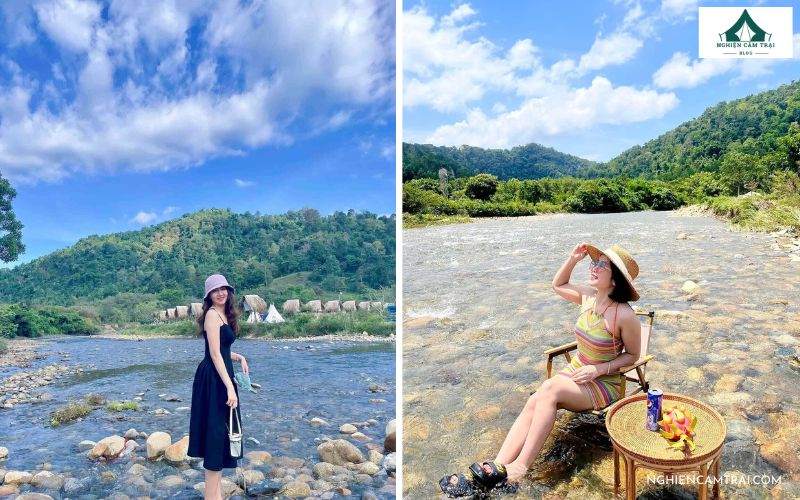 Trekking Hồ Tiên khi cắm trại tại La Ngâu Rockstream