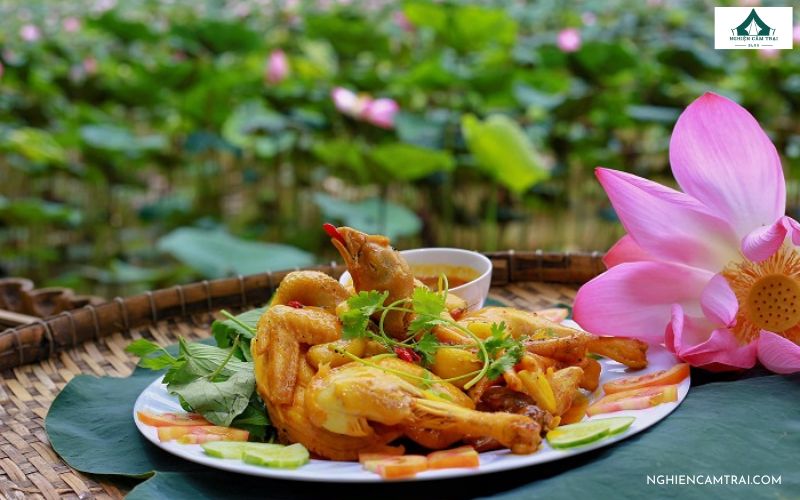 Nàng Sen Camping: Điểm đến ẩm thực & camping cuối tuần cực chill 10 Thưởng thức ẩm thực đặc sắc tại Nàng Sen