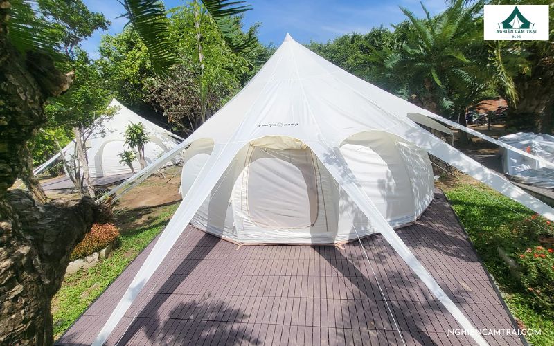 Review Peace Camping Cần Giờ - Trải nghiệm cắm trại ven biển 12 Lưu trú qua đêm trong lều glamping đầy đủ tiện nghi