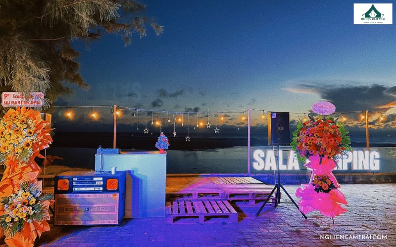 Review Sala Beach Club Camping: Không gian và trải nghiệm thực tế 15 Đêm nhạc Acoustic