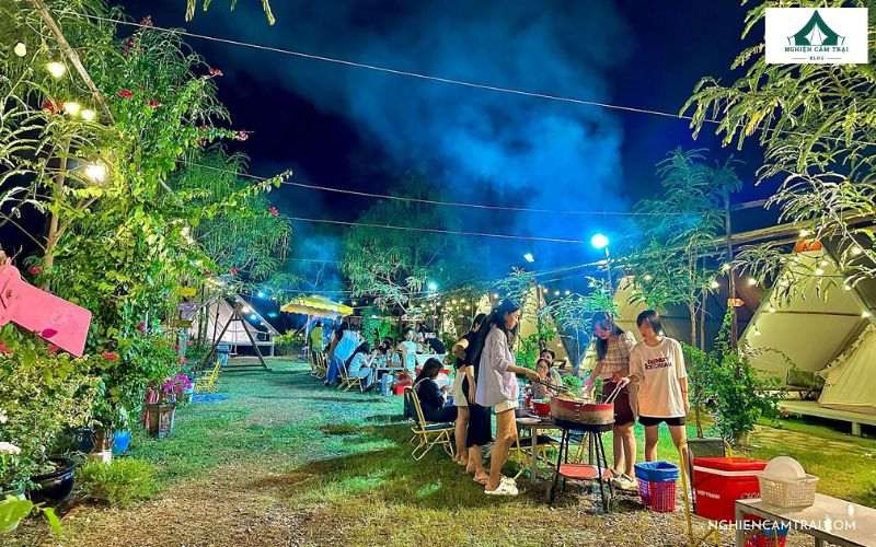 Review SAY Camp Forest: Khu cắm trại ven sông tại Cần Giờ 10 Tại SAY Camp Forest bạn có thể tổ chức tiệc BBQ cùng bạn bè, người thân