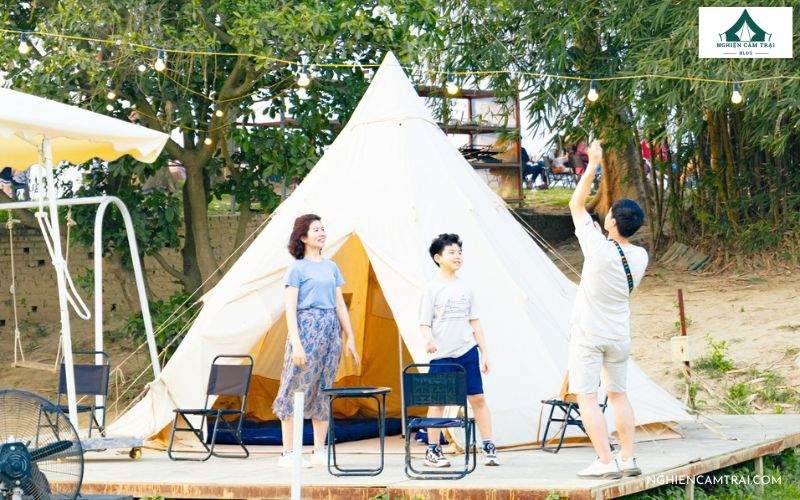 Thuê lều cắm trại và trải nghiệm qua đêm tại Sixdoong camping