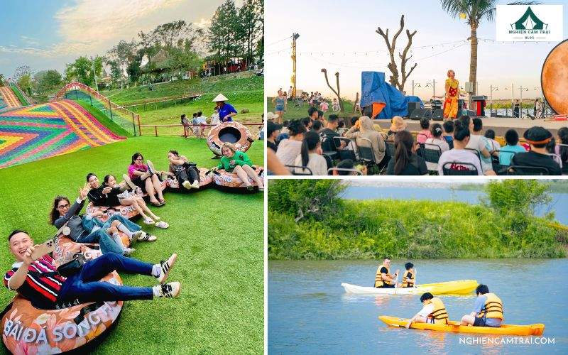 Tham gia các hoạt động giải trí hấp dẫn tại Sixdoong Camping