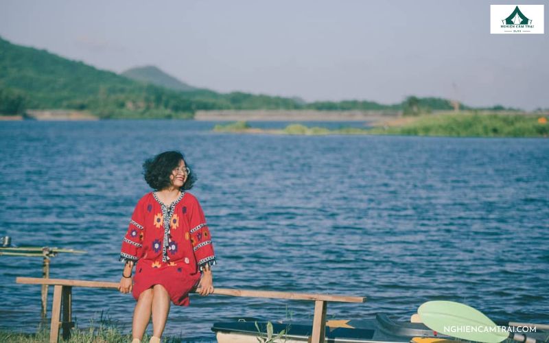 Cắm trại Hồ Hòa Trung Đà Nẵng: Điểm camping sống ảo chill bên hồ 13 Hòa mình vào không gian xanh mát và yên bình ở Hồ Hòa Trung