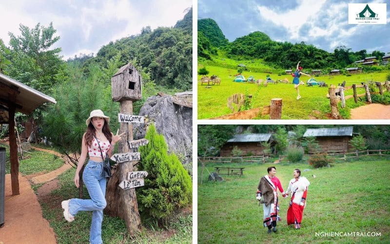 Camping Đồi Mây Mộc Châu - Điểm cắm trại trên đỉnh đồi Mộc Châu 16 Săn mây và check-in “triệu like” với nhiều góc sống ảo