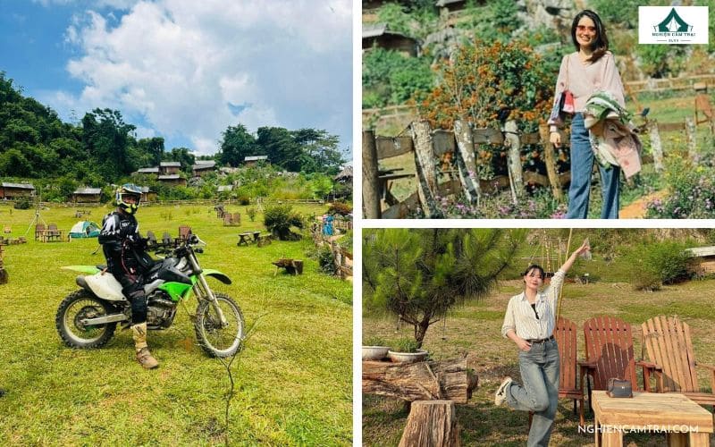 Camping Đồi Mây Mộc Châu - Điểm cắm trại trên đỉnh đồi Mộc Châu 18 Trekking và khám phá thiên nhiên