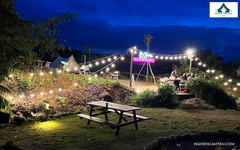 TOP 5 khu glamping Buôn Ma Thuột nổi tiếng, đẹp nhất hiện nay 10 Không gian buổi tại Mê Glamping gần Buôn Ma Thuột
