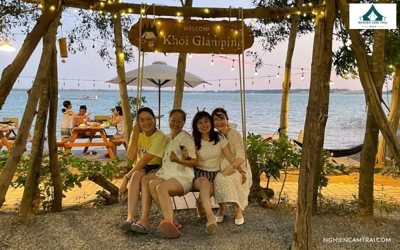 TOP 7 khu Glamping Đồng Nai được yêu thích nhất hiện nay 13 Tận hưởng không khí mát mẻ bên hồ Trị An tại khu glamping Khói Đồng Nai