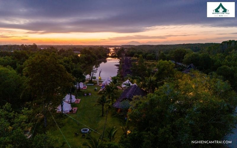 TOP 7 khu Glamping Đồng Nai được yêu thích nhất hiện nay 14 Không gian khu glamping Hoa Đước ở Đồng Nai rộng thoáng, tạo cơ hội cho du khách hòa mình với thiên nhiên