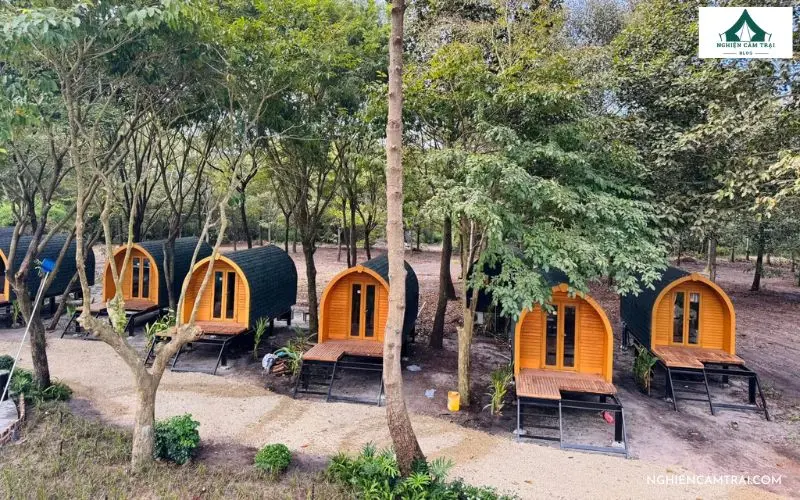 Top 10 khu Glamping Vũng Tàu view đẹp, hot nhất hiện nay 17 Lều bungalow sang trọng, đầy đủ tiện nghi của The Leaf Cafe & Glamping