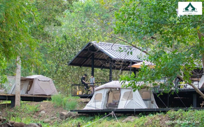 Top 10 khu Glamping Vũng Tàu view đẹp, hot nhất hiện nay 18 Cắm trại thư giãn giữa không gian mát lành tại Suối Camp Vũng Tàu
