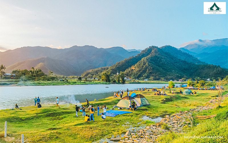 Review Hoà Bắc Ecolodge – Camping Space Art mới nhất 19 Thư giãn bên dòng sông Cu Đê
