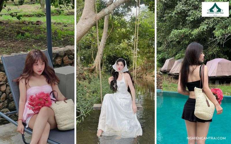 Check-in sống ảo với background Suối Camp siêu xịn