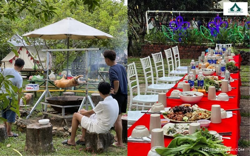 Vườn Nhà Camping: Chốn "trốn" yên bình giữa lòng Hòa Vang 10 "Chill" hết nấc cùng bạn bè bên tiệc nướng BBQ
