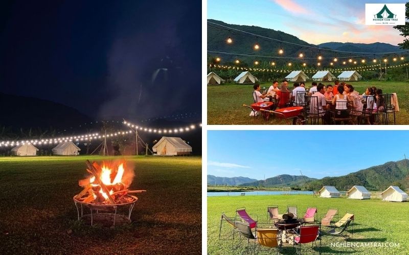 Yên Retreat Đà Nẵng: Điểm cắm trại yên bình bên bờ sông Cu Đê 18 Tổ chức tiệc ngoài trời và đốt lửa trại hấp dẫn