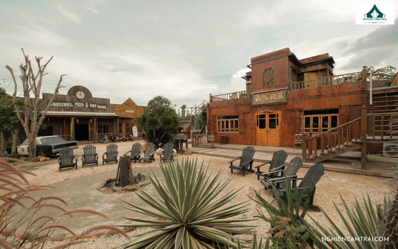 hông gian “miền viễn tây” độc đáo tại Savora Farm & Glamping Quận 9