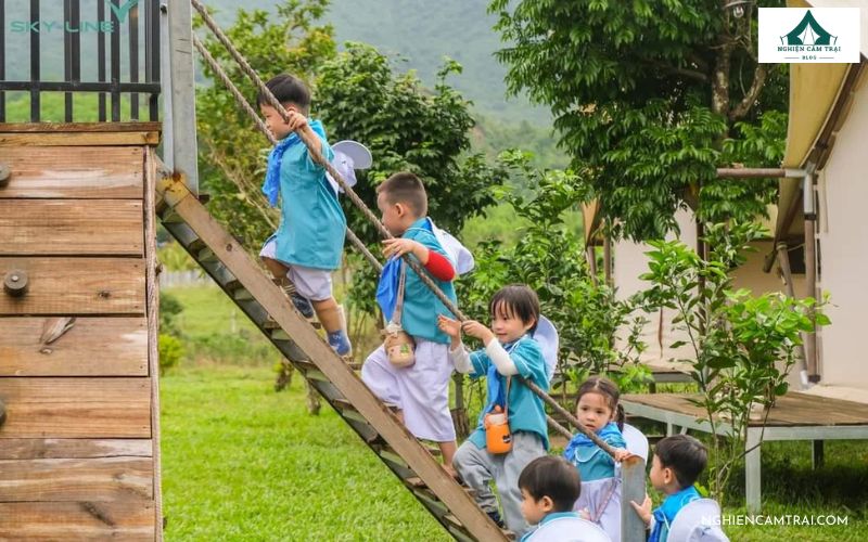 Review Bana Rita Glamping Farm - Khu cắm trại chill gần suối 11 Trải nghiệm Kid Farm dành cho trẻ nhỏ tại Bana Rita Glamping Farm