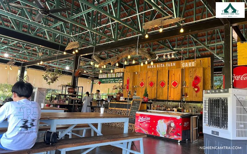 Review Bana Rita Glamping Farm - Khu cắm trại chill gần suối 12 Café Farm check-in và thư giãn
