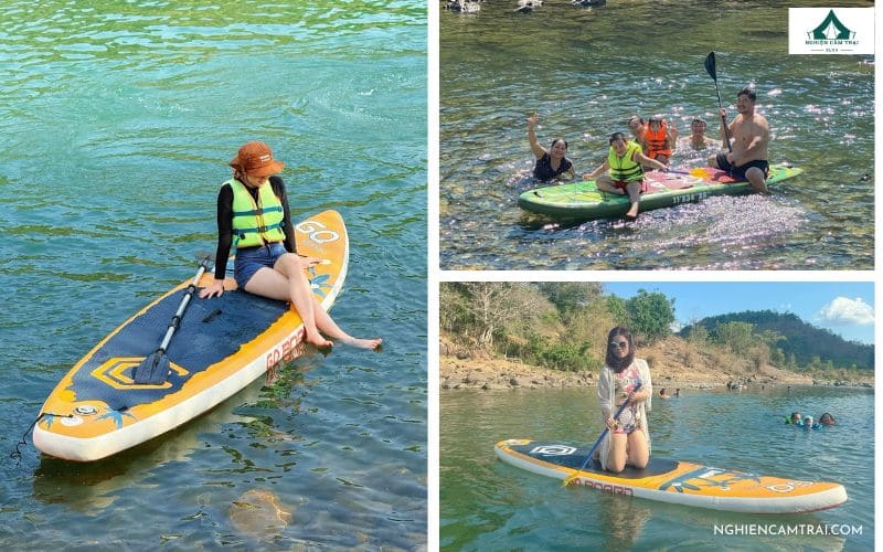 Review Boo Camp: Khu cắm trại bên suối La Ngà ở Tánh Linh 17 Chèo SUP & khám phá suối