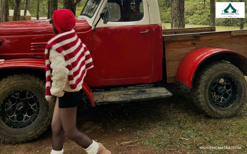 Review CampArt by Mợ Jen bình yên giữa rừng thông Đà Lạt 11 Không gian check-in đa dạng tại Campart