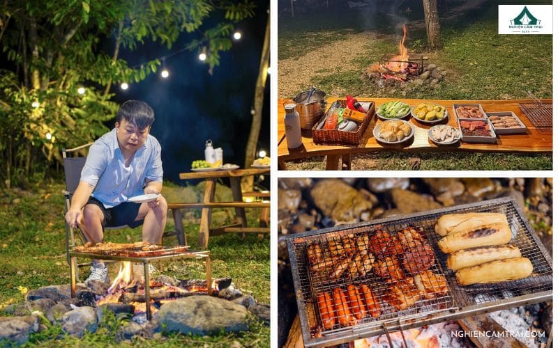 Cool Valley Glamping: Khu cắm trại bên suối cực chill, mới toanh 13 BBQ và tiệc lửa trại ấm cúng