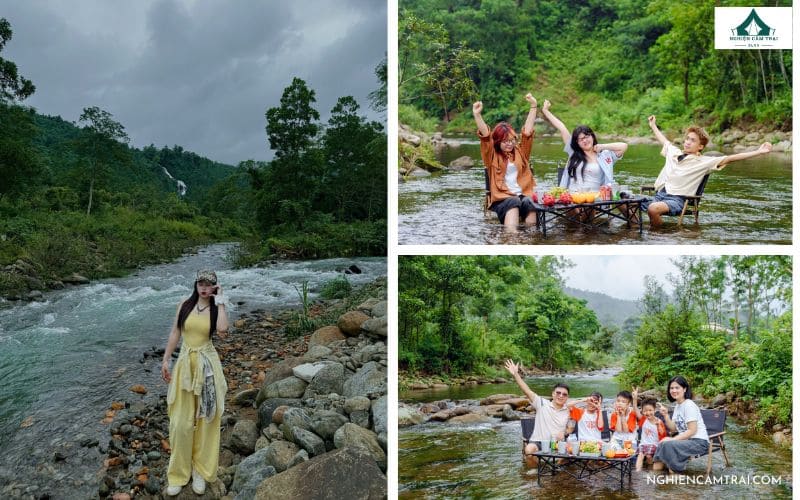 Cool Valley Glamping: Khu cắm trại bên suối cực chill, mới toanh 14 Check-in sống ảo cực chất