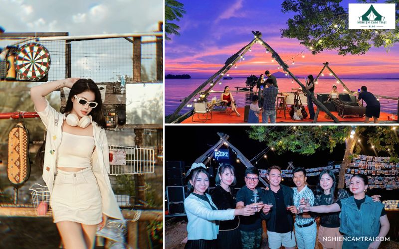 Trải nghiệm glamping Đồng Sến Farmstays bên hồ Dầu Tiếng 10 Đến Đồng Sến glamping bạn sẽ được ngắm hoàng hôn và check in tại hồ Dầu Tiếng