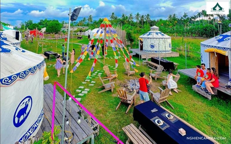 Hani Glamping Đà Nẵng – Khu cắm trại phong cách Mông Cổ siêu hot 11 Hani Glamping - Tọa độ cắm trại cực chill tại Đà Nẵng