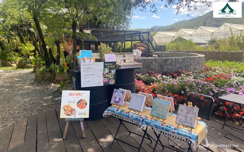 Tô tượng, vẽ tranh, làm nến thơm tại Kẻng