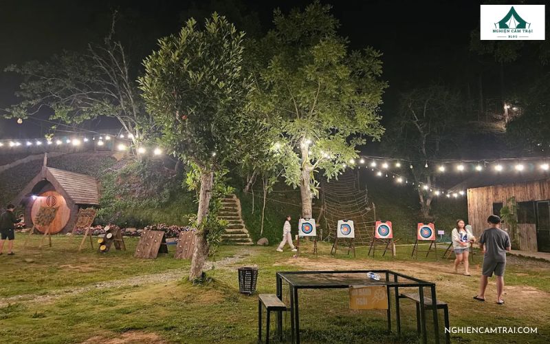 Bắn cung và trò chơi vận động tại Kẻng