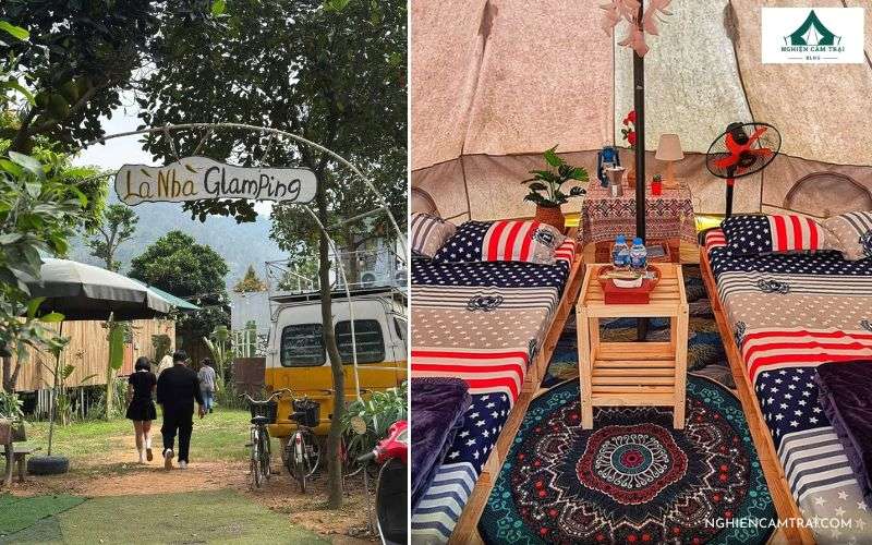 Là Nhà glamping Đông Anh Hà Nội