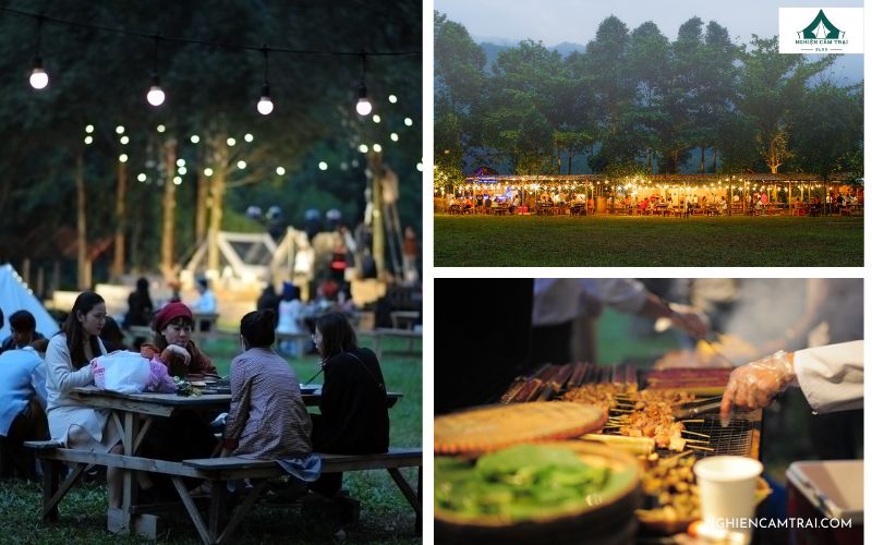 Làng Toom Sara Đà Nẵng - Điểm cắm trại thư giãn cuối cực chill 29 Tiệc tối BBQ & Acoustic giữa núi rừng