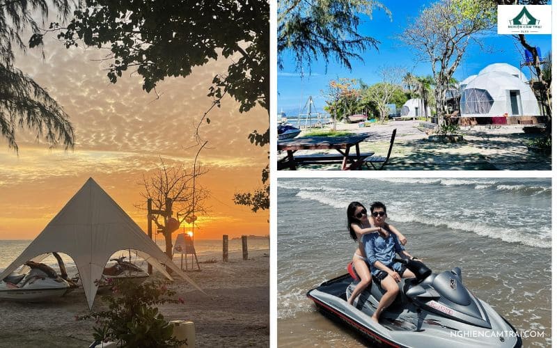 Lu Glamping Bình Thuận: Glamping Chill, View Biển Bao Đẹp 12 Khung cảnh biển rực rỡ, lều glamping độc đáo và nhiều hoạt động giải trí hấp dẫn tại LU Glamping - Adventure Camp