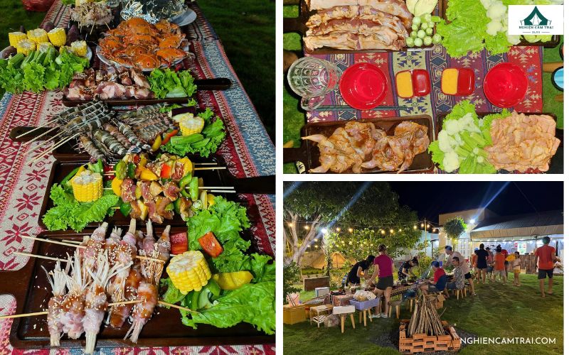 Ngọc Chi Linh Camp - Điểm cắm trại nổi bật khi đến Cần Giờ 8 Tổ chức BBQ ngoài trời khi cắm trại tại Ngọc Chi Linh