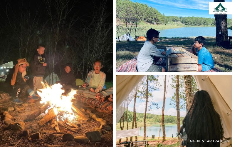Pineforest Camping Đà Lạt – Khu glamping chill bên hồ 9 Pineforest camping đà lạt
