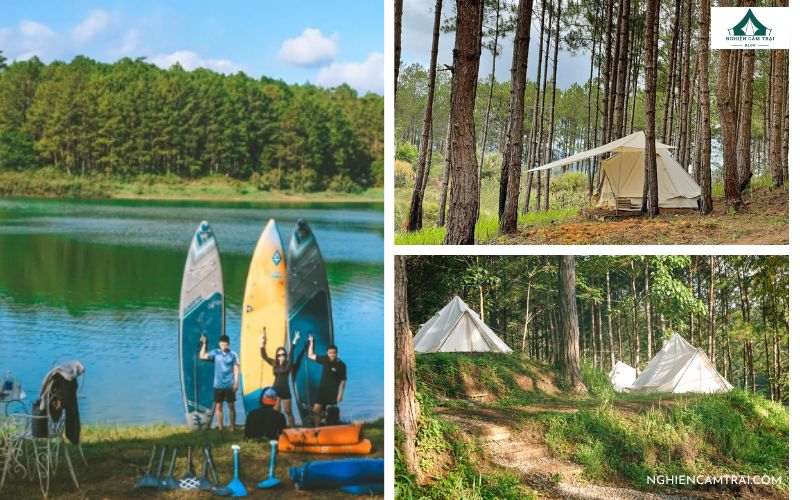 Pineforest Camping Đà Lạt – Khu glamping chill bên hồ 10 Pineforest camping đà lạt