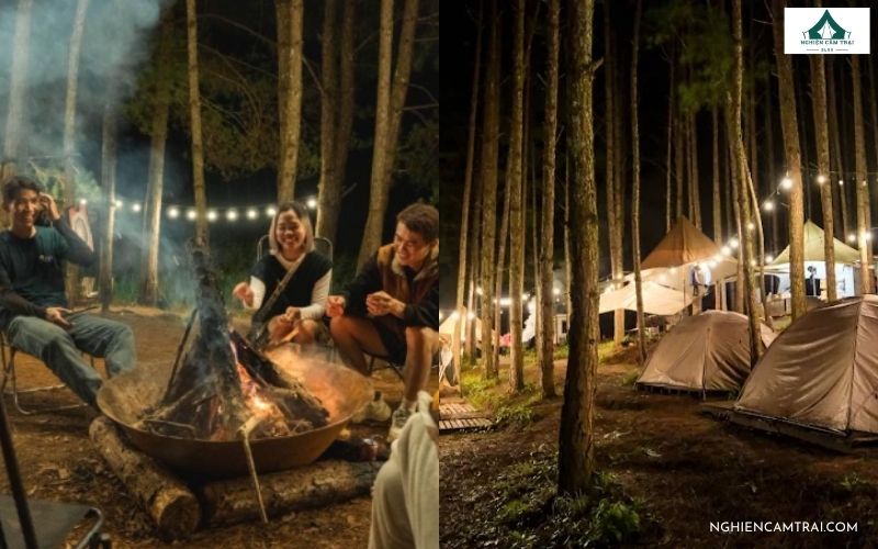 Reo Campsite Đà Lạt: Khu cắm trại chill bên suối Tía cực đẹp 9 Reo Campsite