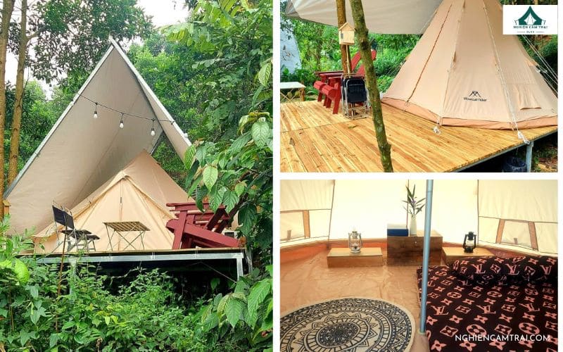 Suối Đá Trắng Glamping: Khu cắm trại sang chảnh bên bờ suối 12 Cắm trại giữa thiên nhiên tươi xanh