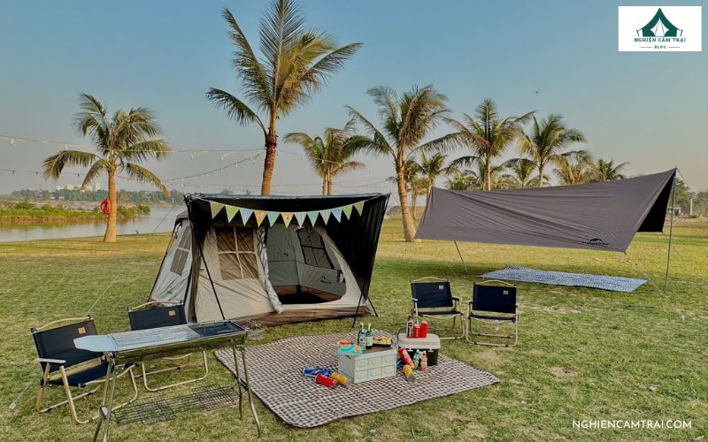 Top 4 địa chỉ cho thuê lều cắm trại Bãi đá Sông Hồng uy tín nhất 5 CHILL CAMP cho thuê lều cắm trại tại Bãi đá Sông Hồng uy tín nhất