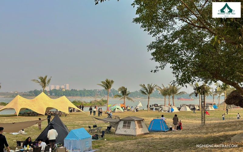 Top 4 địa chỉ cho thuê lều cắm trại Bãi đá Sông Hồng uy tín nhất 6 Hà Nội Camp cho thuê lều cắm trại ờ Bãi đá Sông Hồng đa dạng