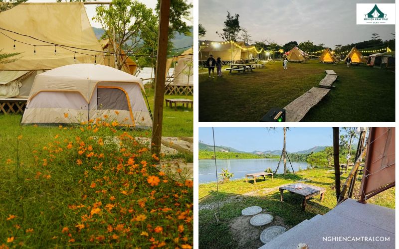 Trốn Glamping Thái Nguyên: Thiên đường cắm trại giữa hồ Ghềnh Chè 6 Trốn Glamping là điểm nghỉ dưỡng được nhiều người chú ý