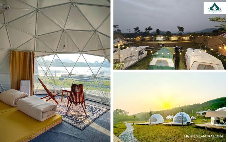 Trốn Glamping Thái Nguyên: Thiên đường cắm trại giữa hồ Ghềnh Chè 7 Cắm trại thú vị, đáng nhớ tại Trốn Camping